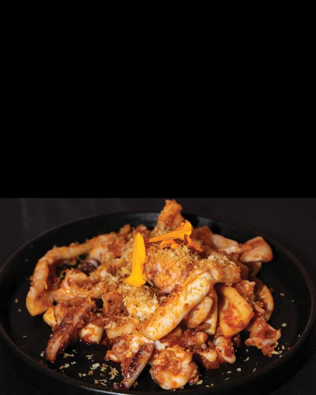 Calamar con Sobrasada