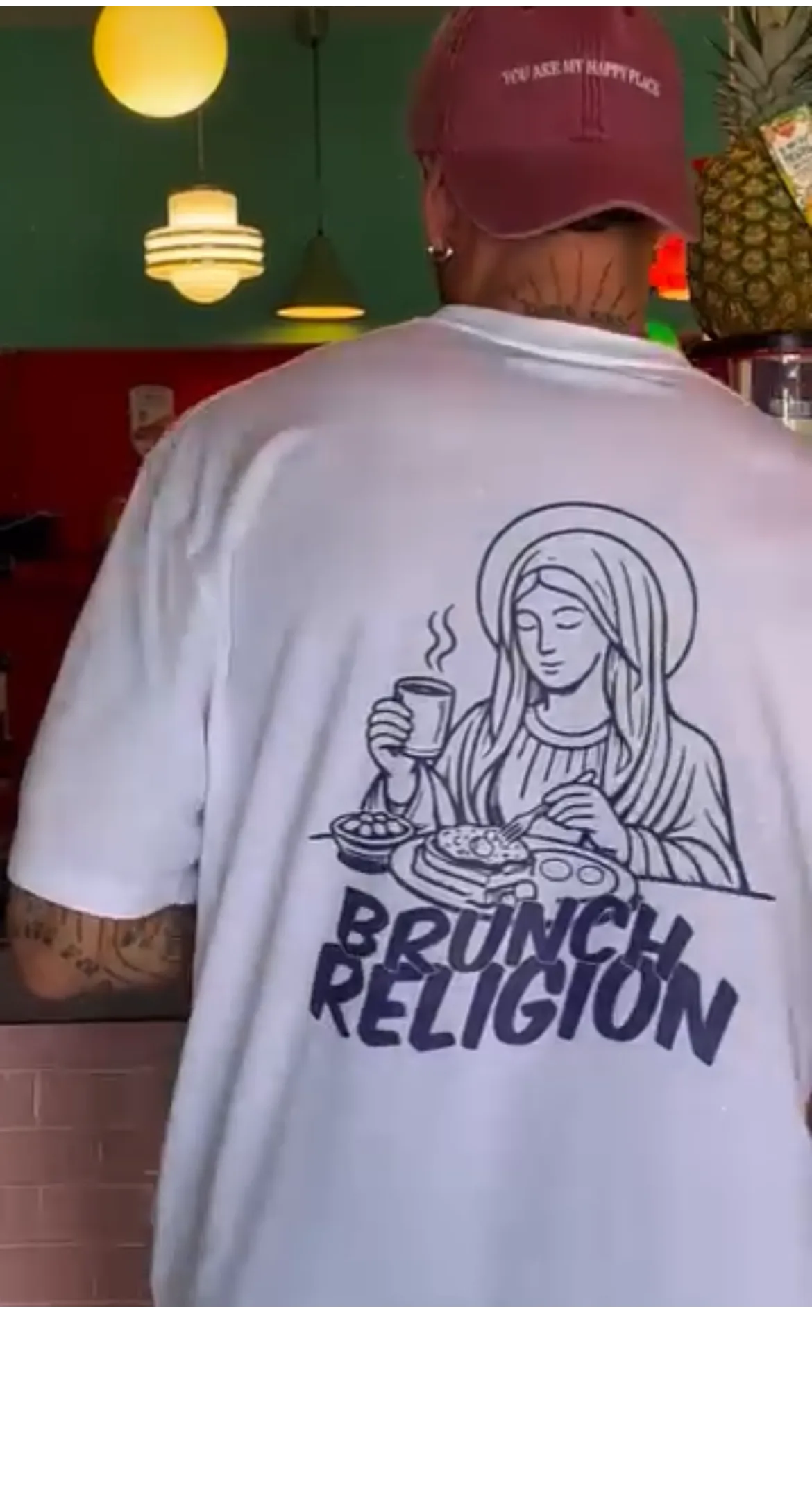 Camiseta «Brunch Religion»